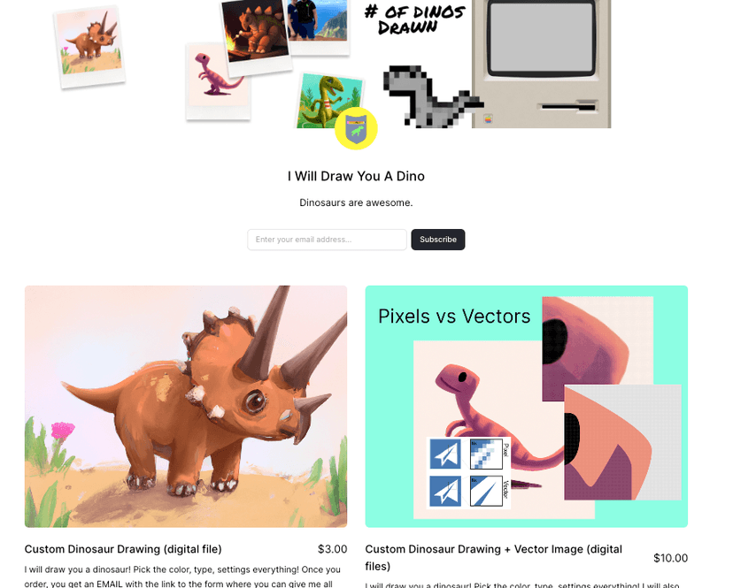 I Will Draw You A Dinosaur