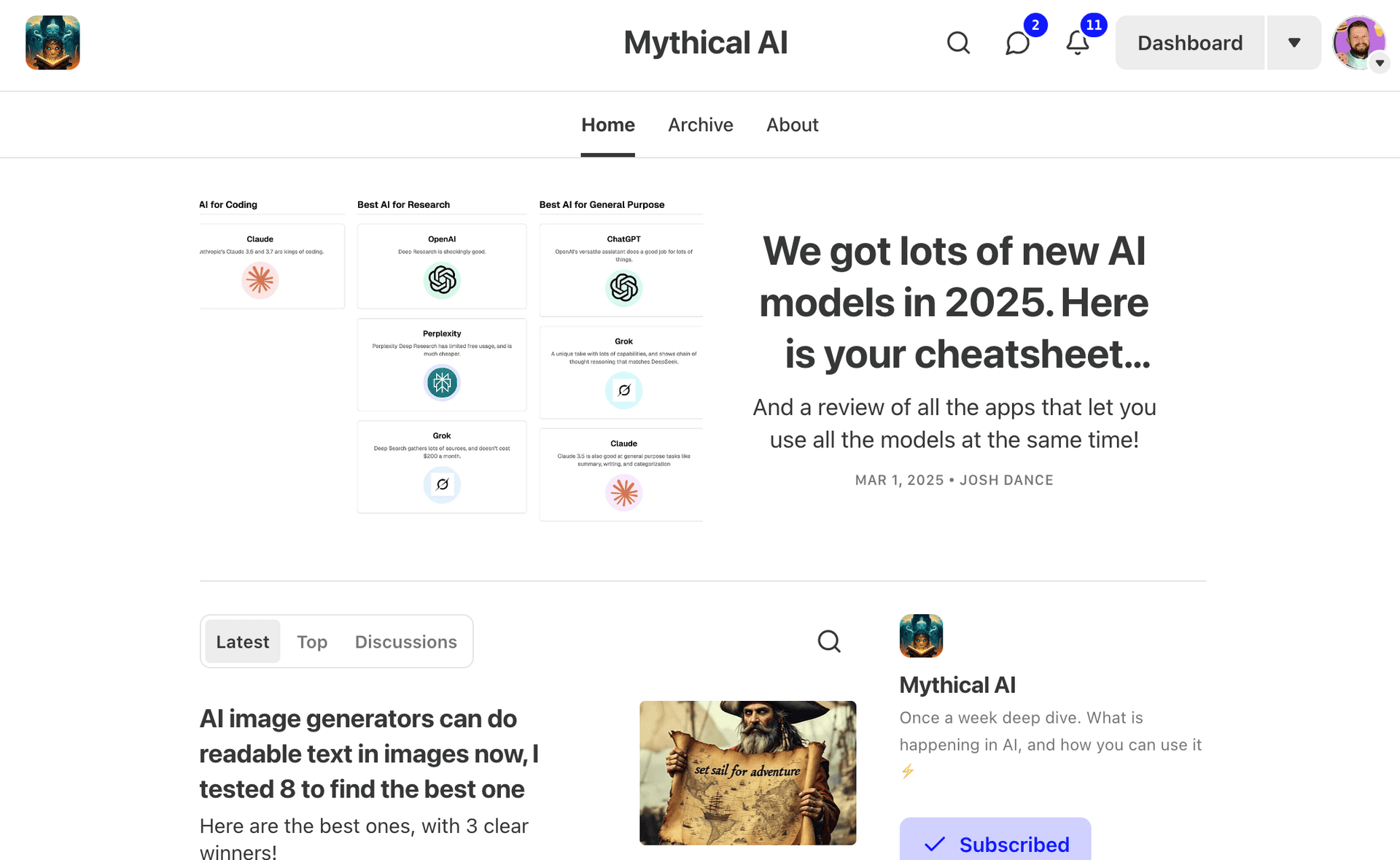 Mythical AI