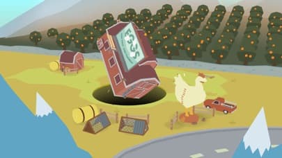 Donut County gameplay
