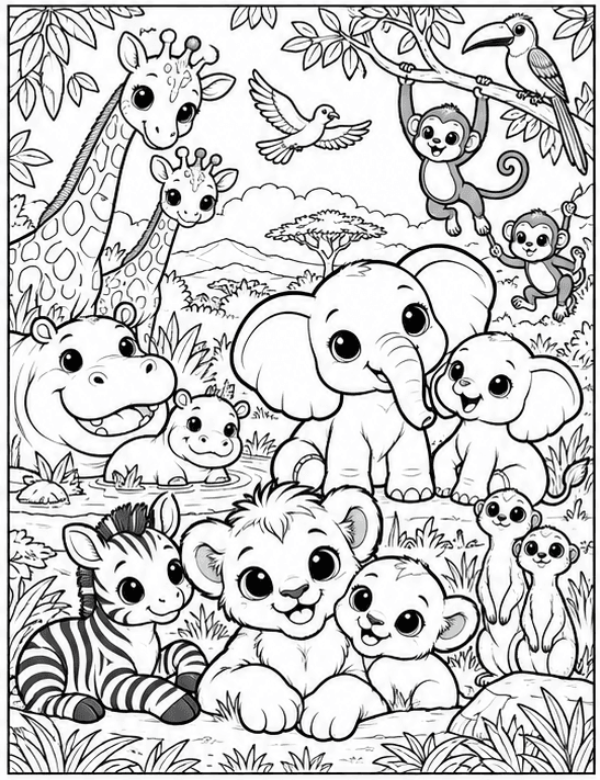 Baby Safari Animals